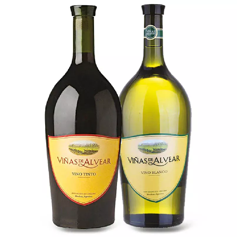 VINO VIÑAS DE ALVEAR BLANCO/ TINTO x 1.125 LT