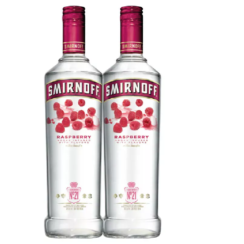 VODKA SMIRNOFF RASPBERRY x 700 CC