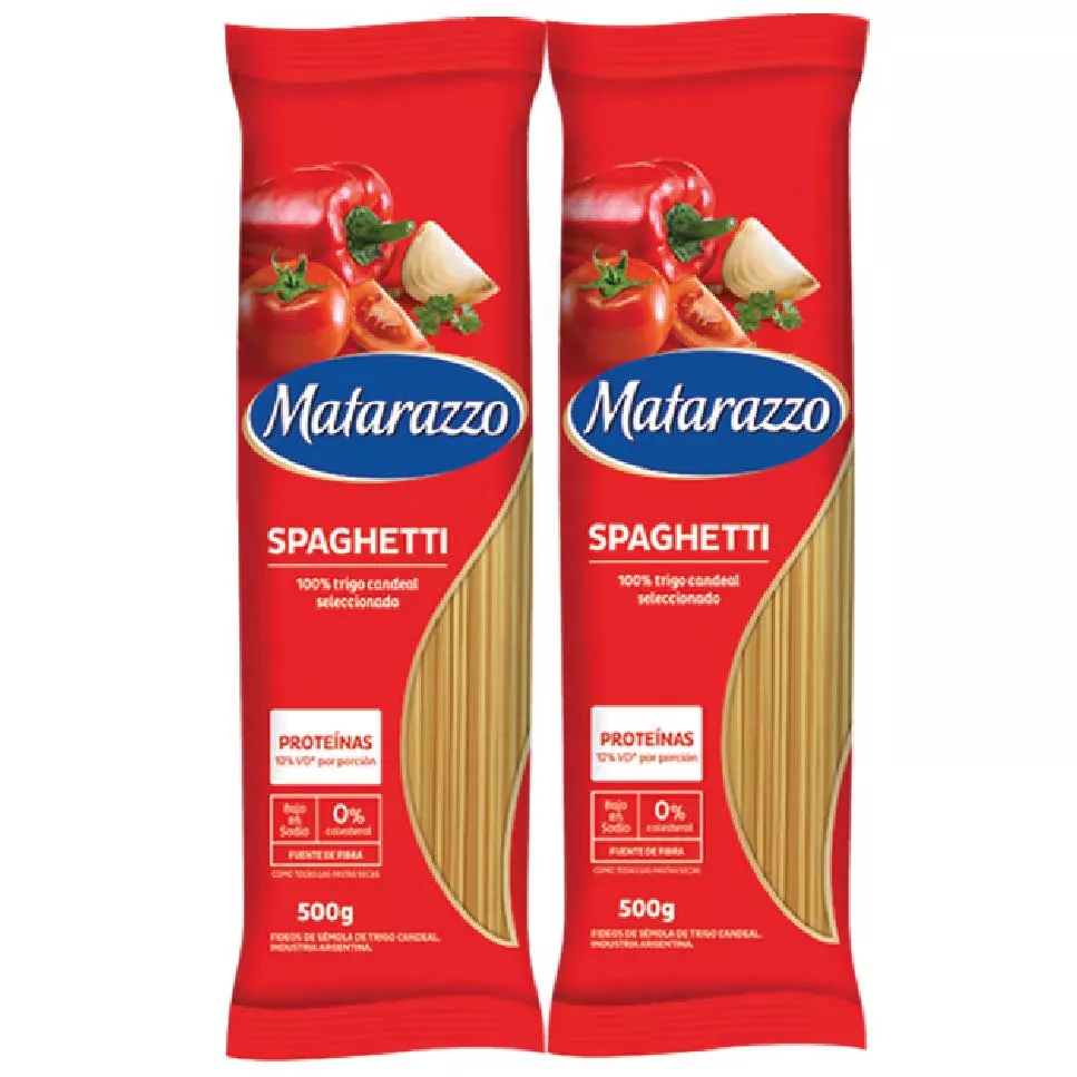 FIDEOS MATARAZZO SPAGHETTI N3 x 500 GRS
