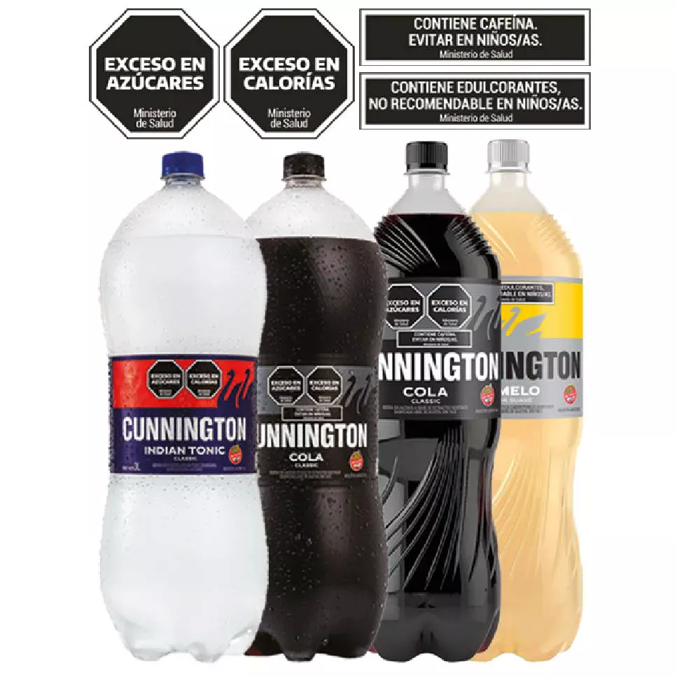 GASEOSAS CUNNINGTON x 2.25 / 3 LT