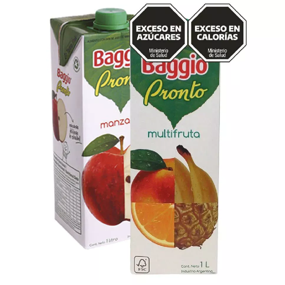 JUGOS BAGGIO PRONTO x 1 LT